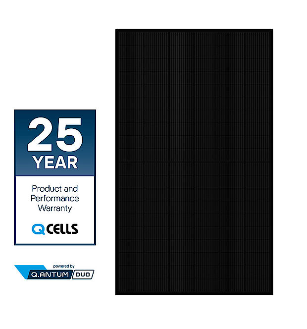 Hanwha QCells Q.Tron BLK MG2+ NType 425wp pv paneel Zonnepanelen