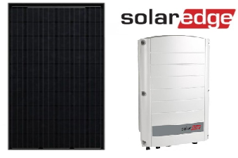Madison Voorzien Absurd Compleet zonnepanelen pakket 14 stuks 405wp All Black met SolarEdge omvormer  - Zonnepanelen-voordelig
